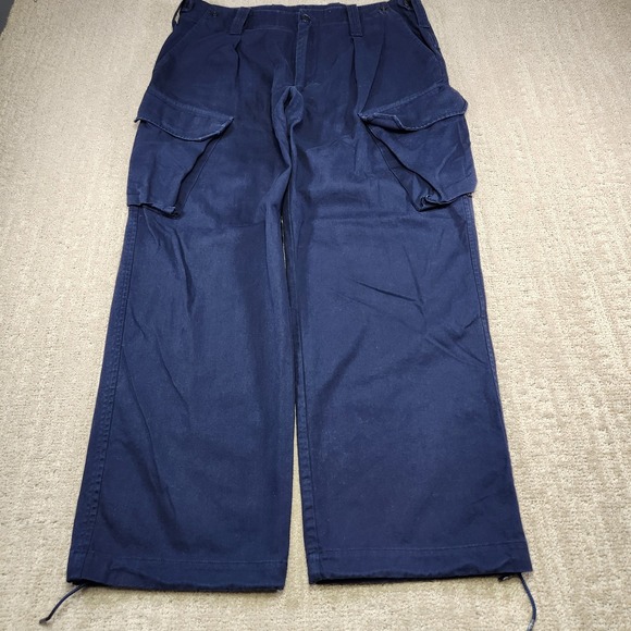 AYR Paratrooper Cargo Pants Men 34x30 Baggy Wide Leg Pleated High Rise Trouser